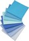 8Pcs Cotton Fabric Fat Quarters – 18" x 22" Blue Solid Color Bundle, 100% Cotton Quilting Fabric Set for Sewing, Patchwork, DIY Crafts & Home Textile Projects